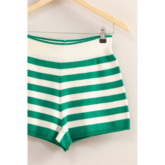 Green Pinstripe Set