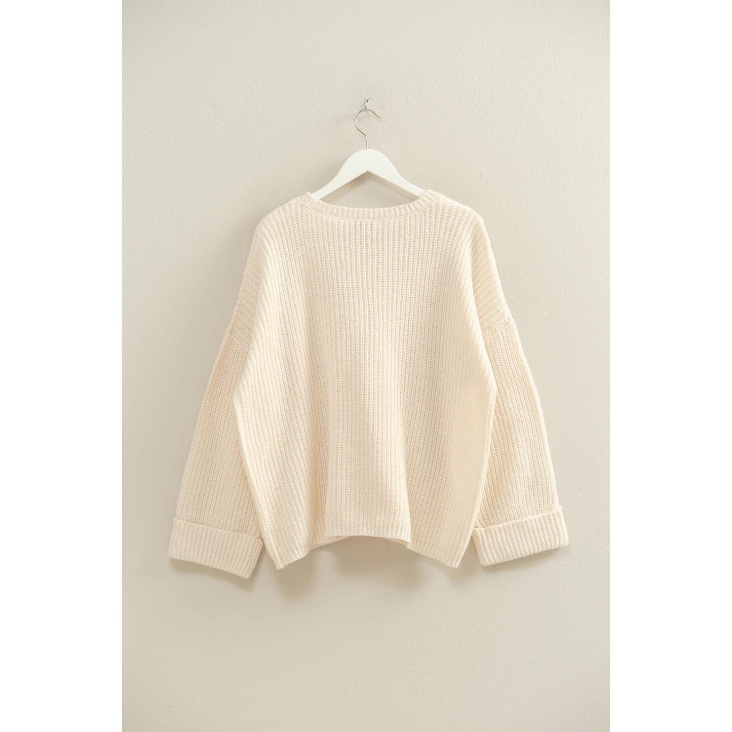 Oversized Knit Sweater